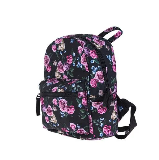 Wholesale Fashion Oxford Cloth 3D Digital Printing Shoulder Bag Children Cute Small Mini Backpack School Bag for Kids