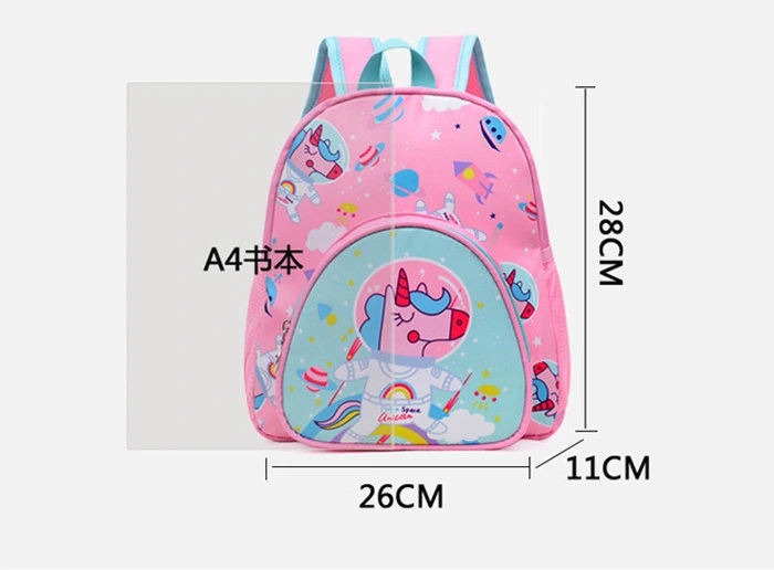 Wholesale Cheap Price Light Bookbags Cute Girls Cartoon School Backpack Bag Children Trendy Kindergarten Schoolbag for Kids