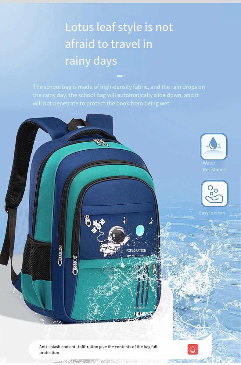 Schoolbag Male Primary School Students Large Capacity Boy Junior High School Children&prime;s Backpack