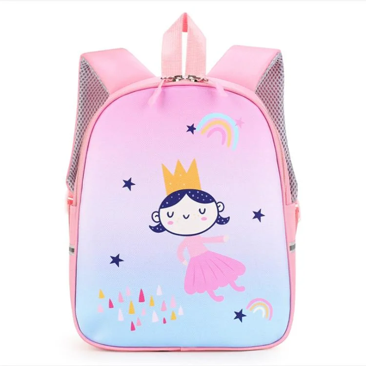 Cartoon Children Backpacks Kindergarten Schoolbag Full Color Printing Kids School Bags Toddler Girls Boys Bag Pack for 1-6 Year