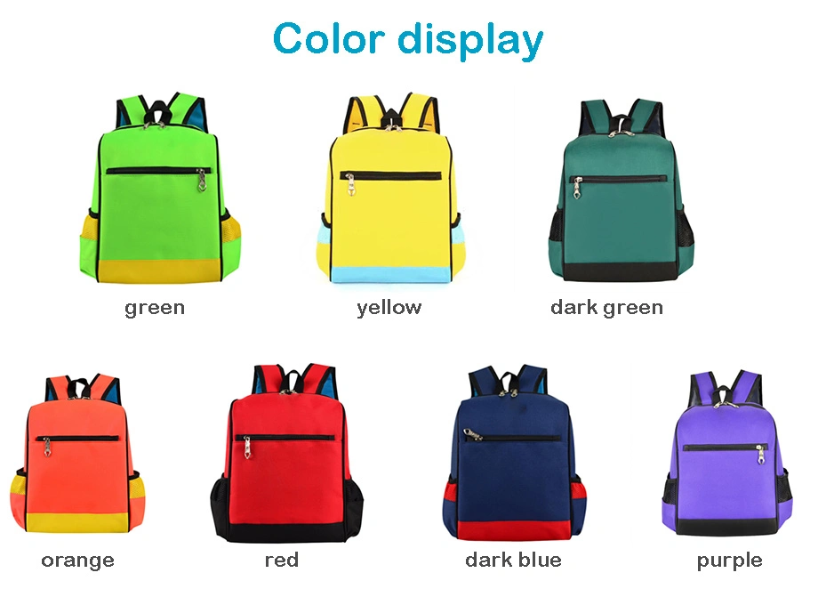 Wholesale Promotion Gift Girls Boys Bag Bookbags Custom School Student 2D Backpack