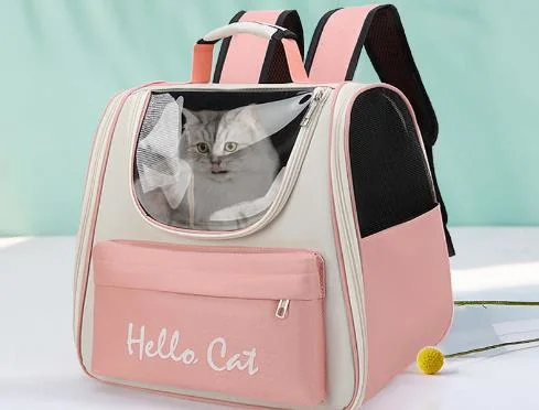 Hot Cat Dog Carrier Pet Bag Portable Breathable Cat Bag Square Pet Backpack