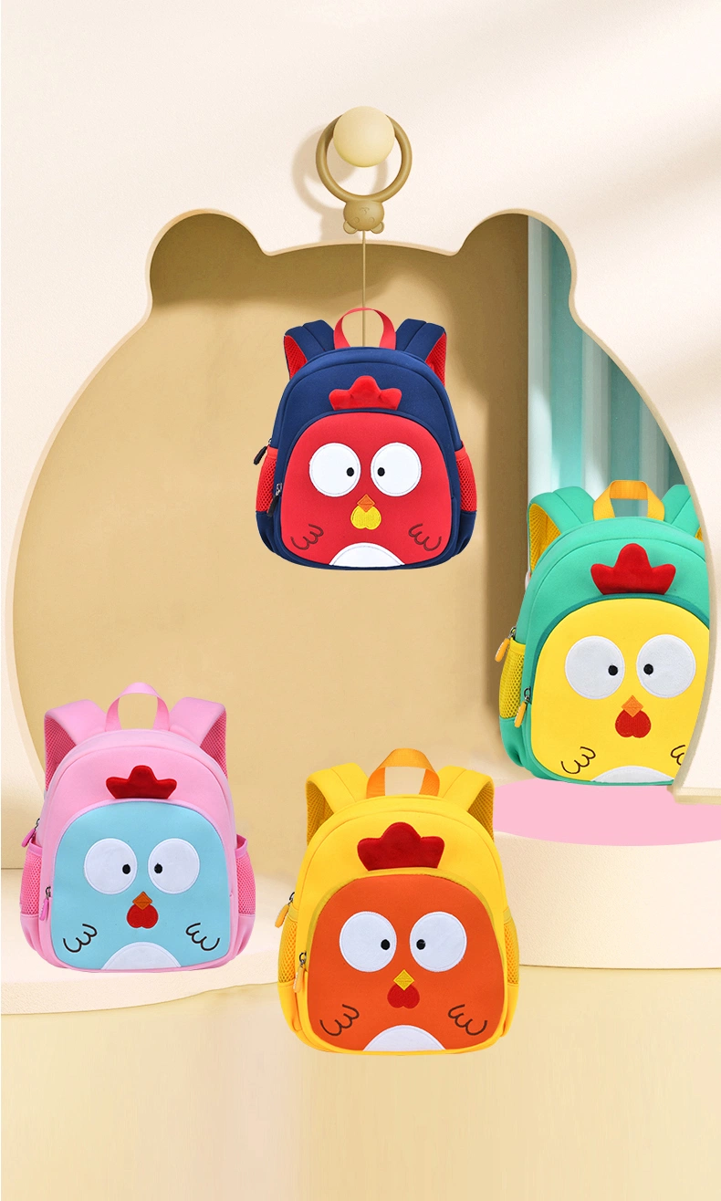 2022 Children&prime; S Backpack Kids Bookbag Childish Students Schoolbag for Boys Girls Chest Strap