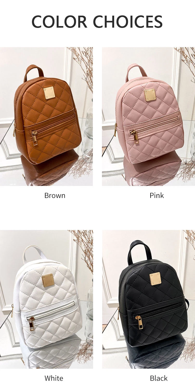 Fashion Stylish Cheap Cute Mini Polyester College Travel Rucksack High Quality Backpack