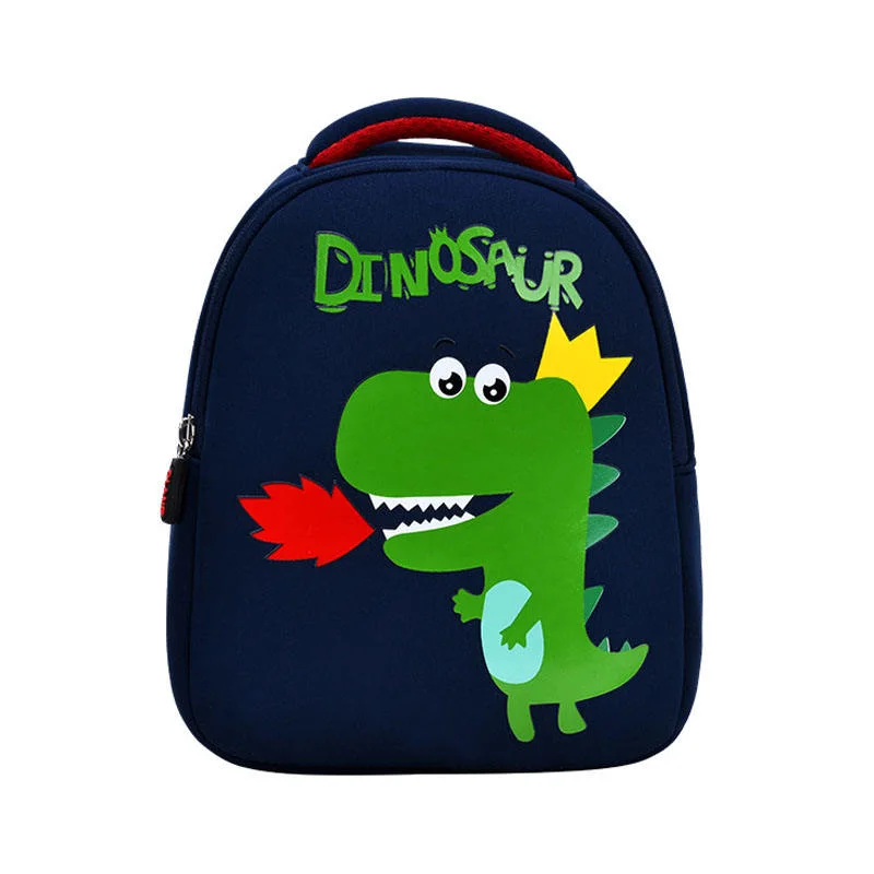 Popular Cartoon Cute Dinosaur Mochila School Bookbags Daily Kids Schoolbag