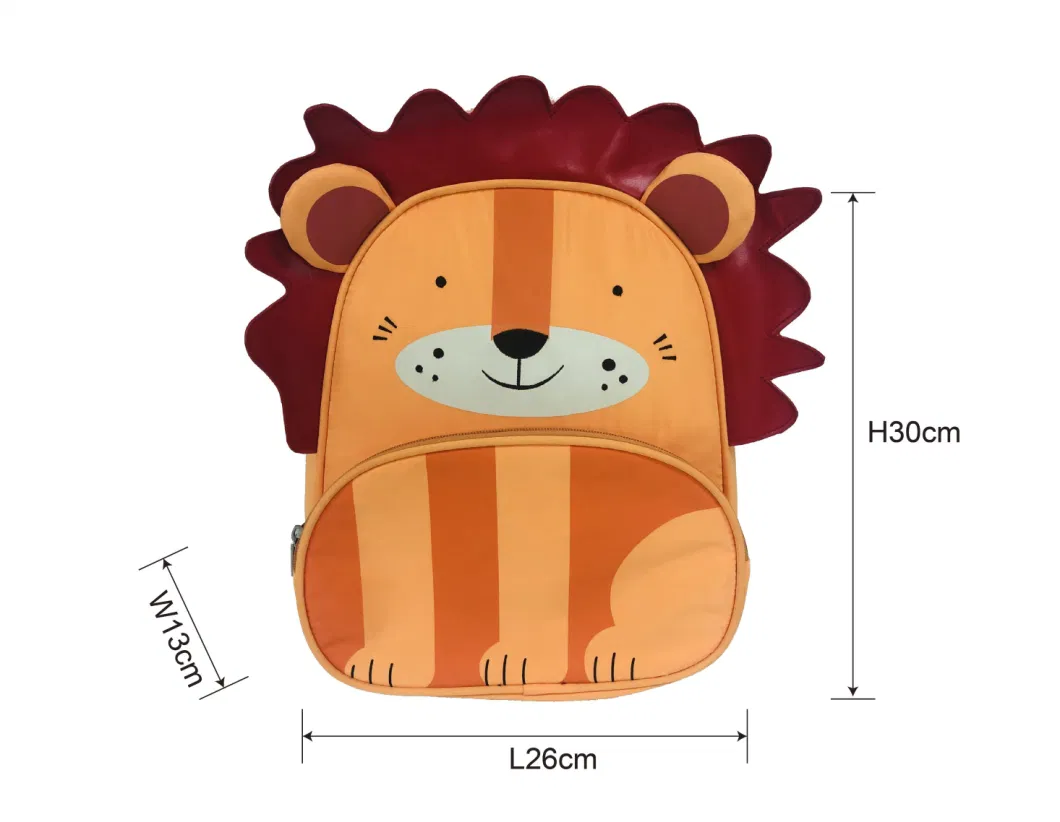 Wholesale Cheap Cute Cartoon School Bag Animal Backpack Children Kids Backpack