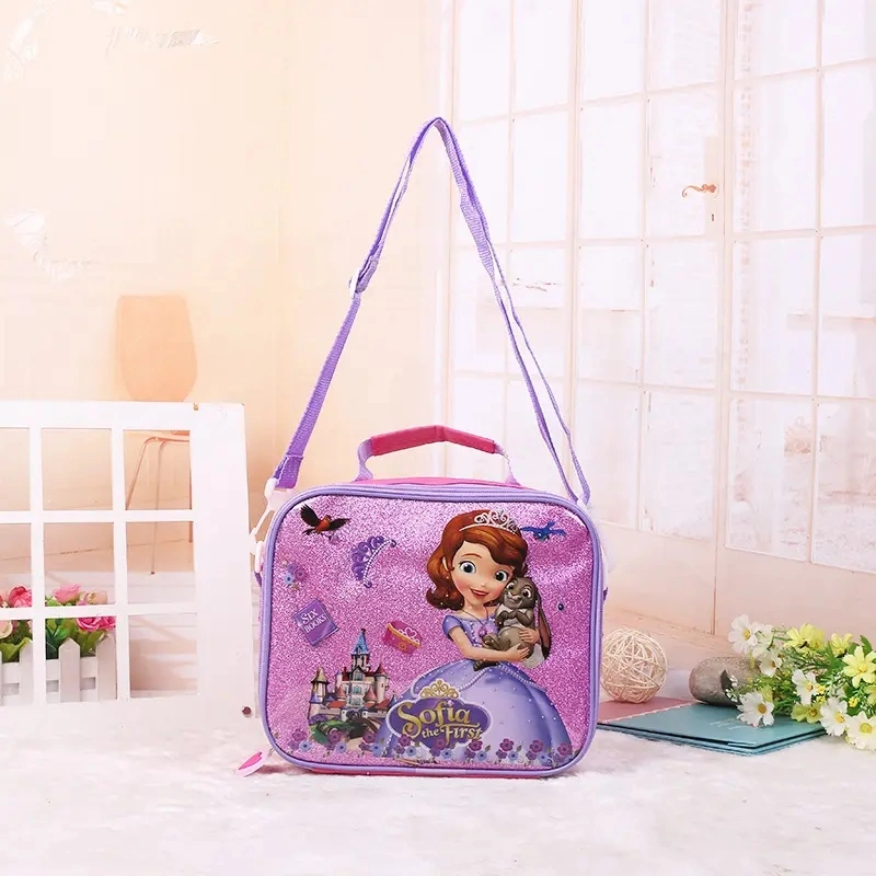 Cute Insulated Kids Cooler Bag Backpack for Picnic Wholesale Cartoon Kids Children School Lunch Bag