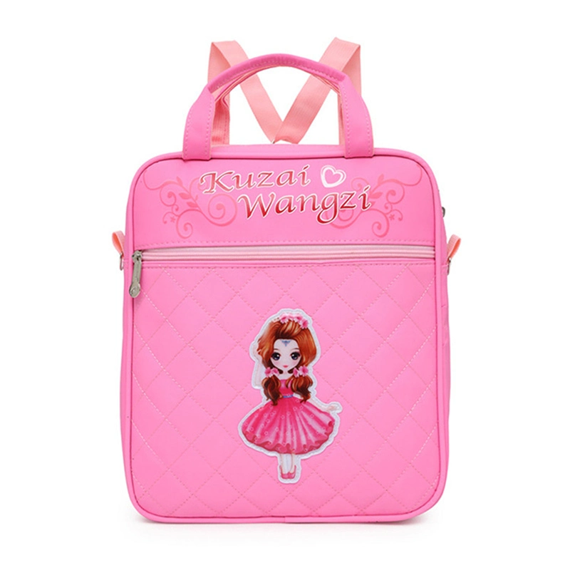 Customize Logo Cartoon Wear-Resistant Load-Reducing Schoolbag Bookbag Knapsack Mochila Backpack Children Kids Student Rucksack Polyester Nylon Oxford School Bag