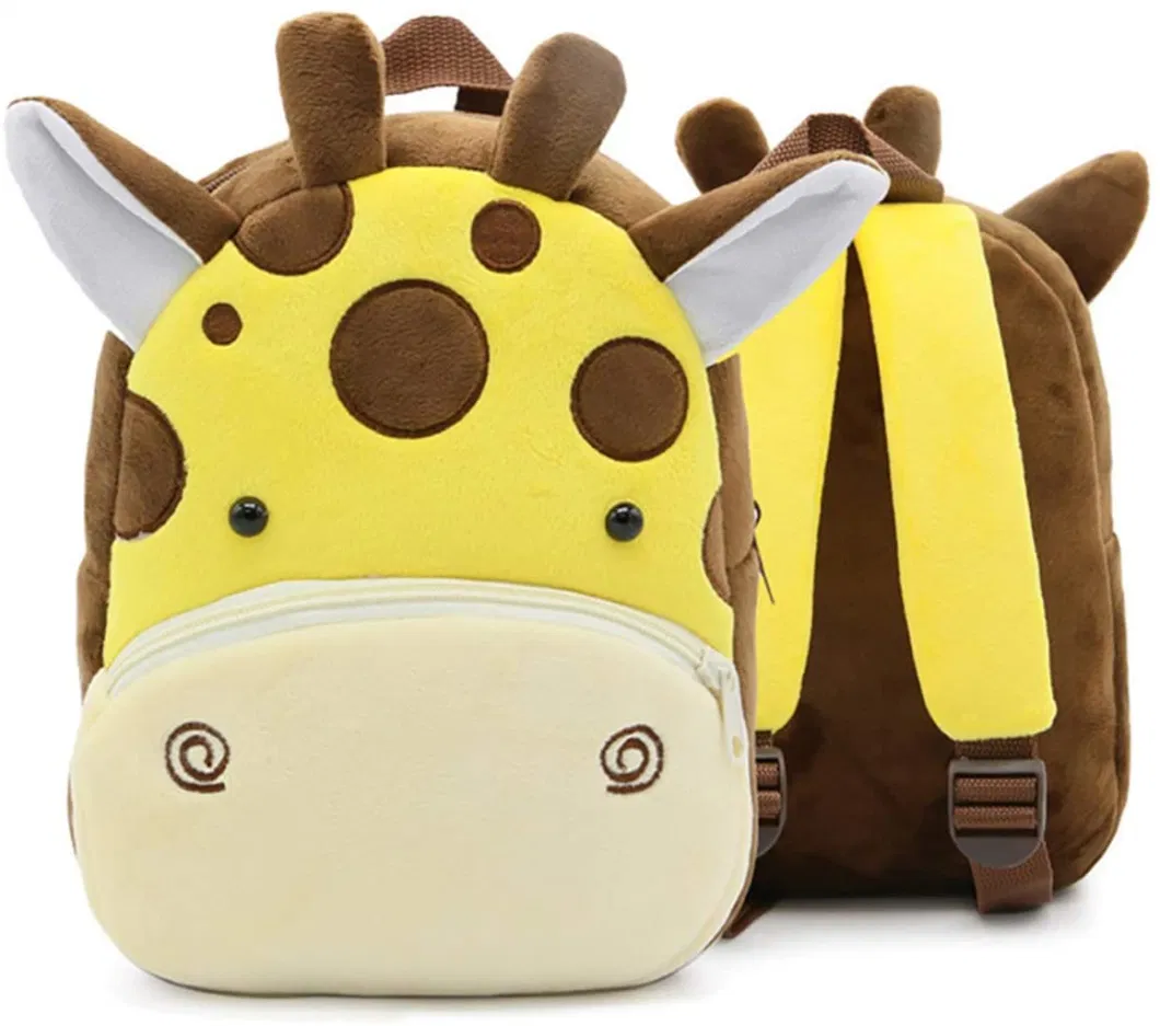 Cute Animal Plush Backpack Toddler Mini School Bag for Kids