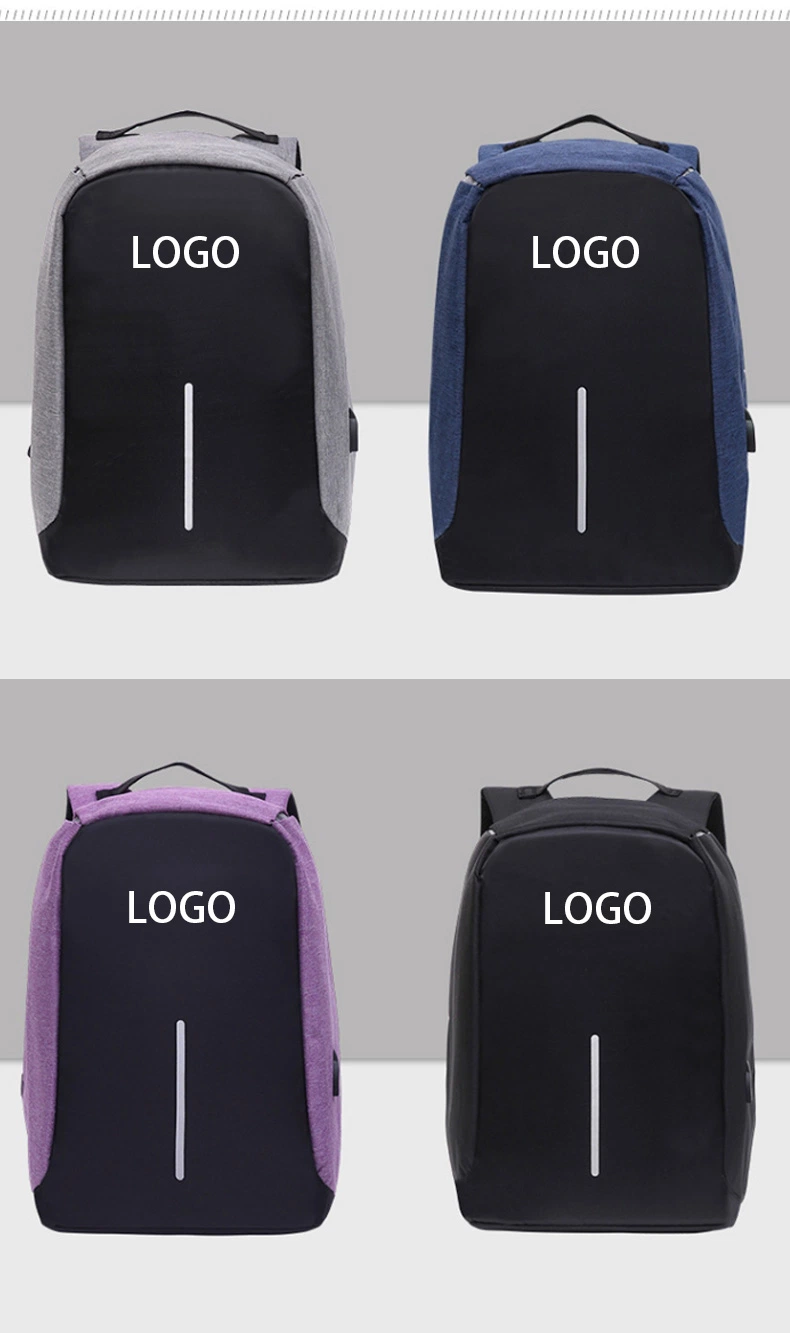 Men&prime;s Backpack Trendy Large Capacity High School Junior High School Student Bag Travel Computer Bag