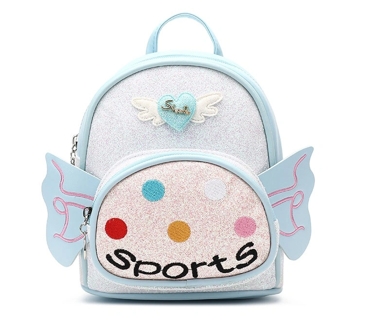 Baby Girl Bag Shiny Glitter Cute Girls Kindergarten Backpack Doll Tiny Backpack Backpack for Doll