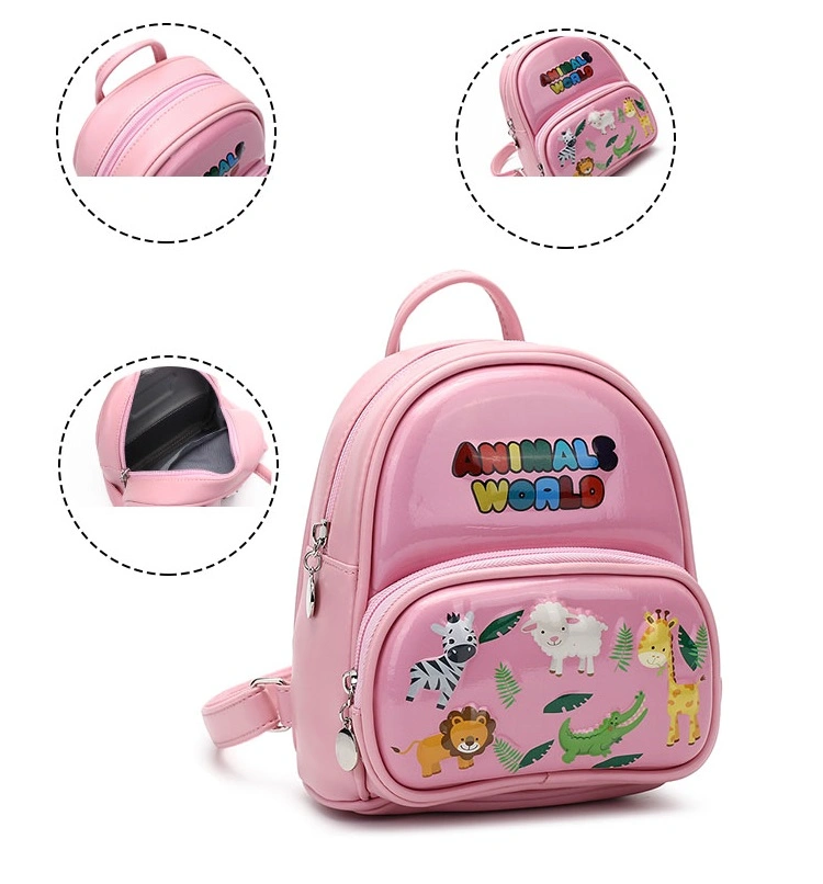 Cute Animal Kids School Bag Backpack Waterproof Fashion Kindergarten Bookbags for School Children Ultralight Small Schoolbag