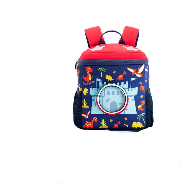 2022 Hot Sale Pink Home Cartoon Bag Multifunction Design Student Backpack Innovative Custom Neoprene Backpack Girls Book Bag