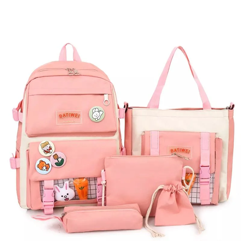 Large Capacity School Bag Waterproof Fashion Girl Rucksack