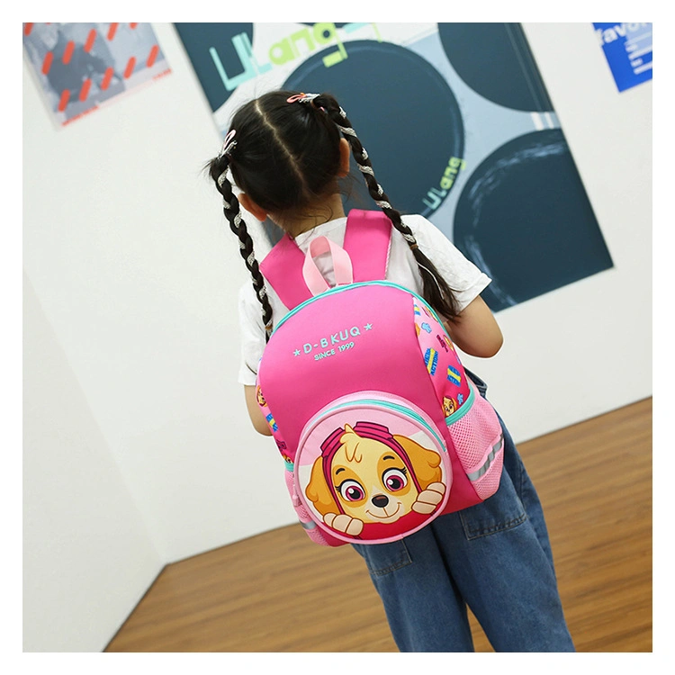 Kindergarten Boys and Girls Cartoon Backpack 2-5 Years Old Small and Medium Class Backpack