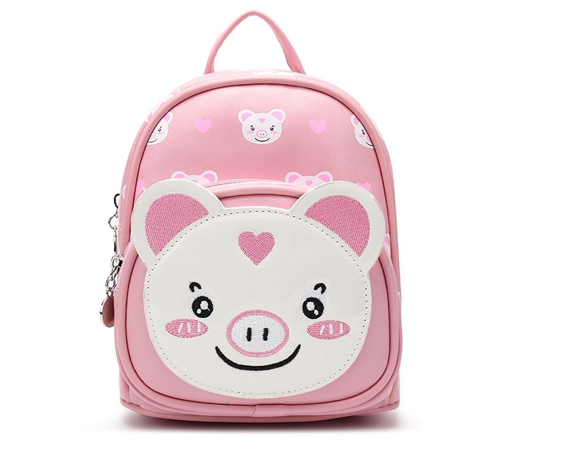 New Style Wholesales Cheap Funny 3D Mini Pig for Boys Kindergarten Backpacks Portable Waterproof for Kids School Bags