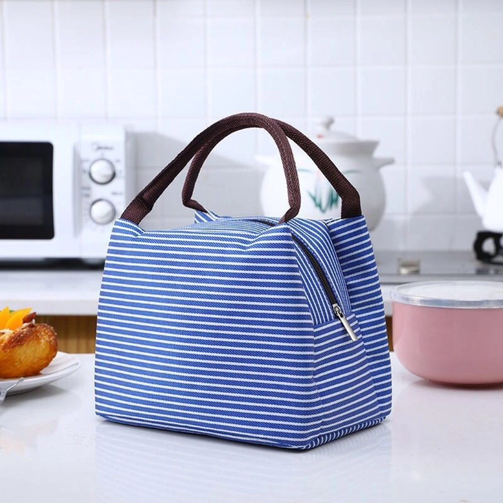 Portable Thermal Lunch Bag Shoulder Food Picnic Cooler Boxes Bl24316