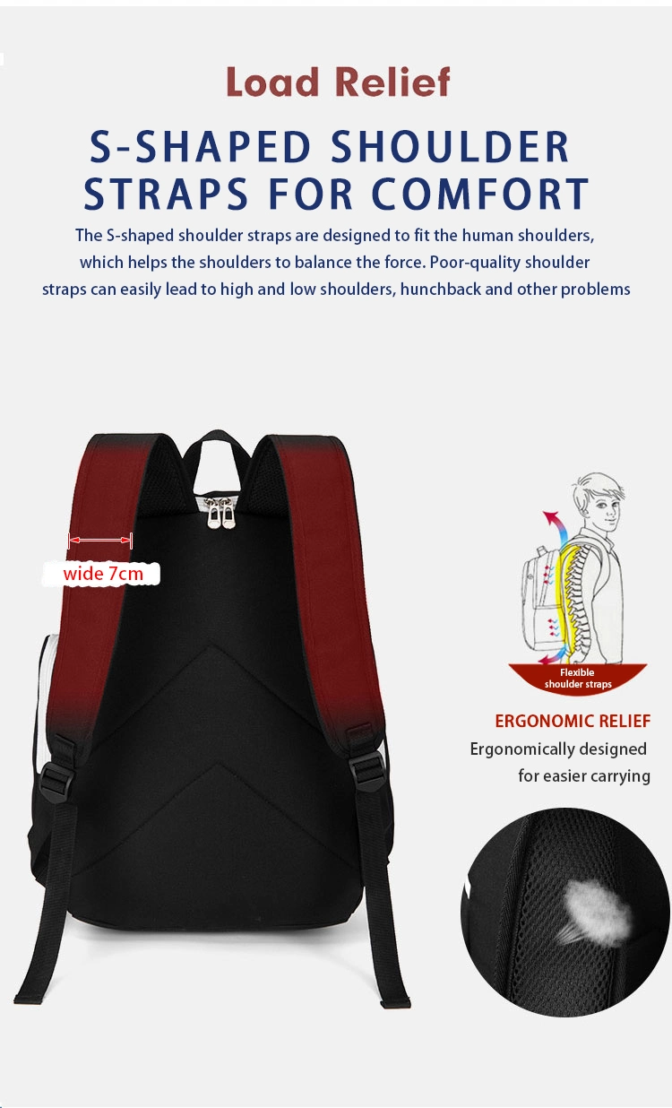 Basketball Backpack Men&prime;s Sports Gym Bag Youth Football Bag Large Capacity Backpack