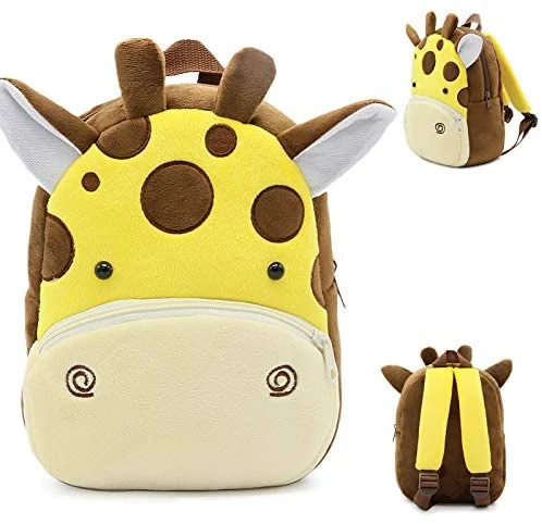 Cute Animal Plush Backpack Toddler Mini School Bag for Kids