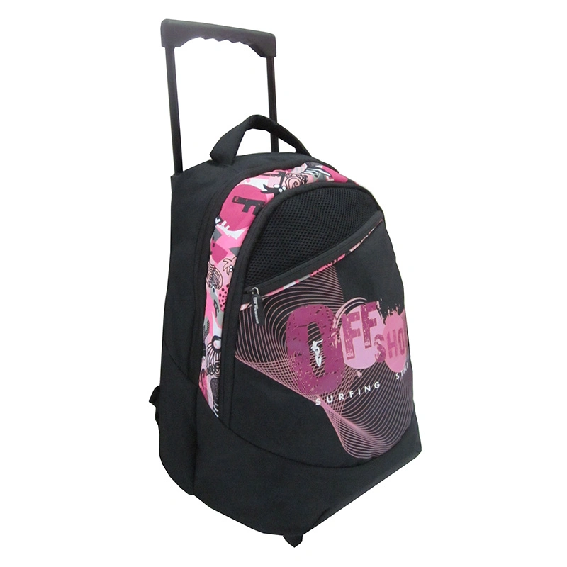 New Cartoon Customized Printed Kids Trolley School Bags