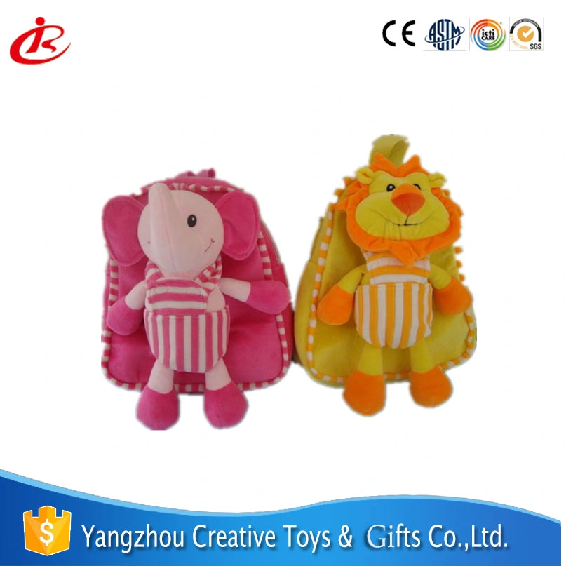 3D Cartoon Plush Children Backpacks Kindergarten Schoolbag Animal Kids Backpack