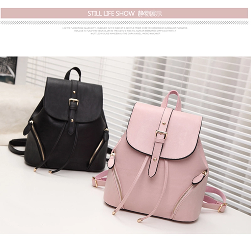 Fashion PU Leather Waterproof Childrens Bags Ladies Backpacks