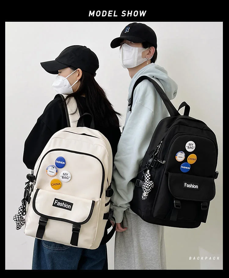 Waterproof Fashion Laptop Backpack Classical School and Sports Backpack for Teens Students