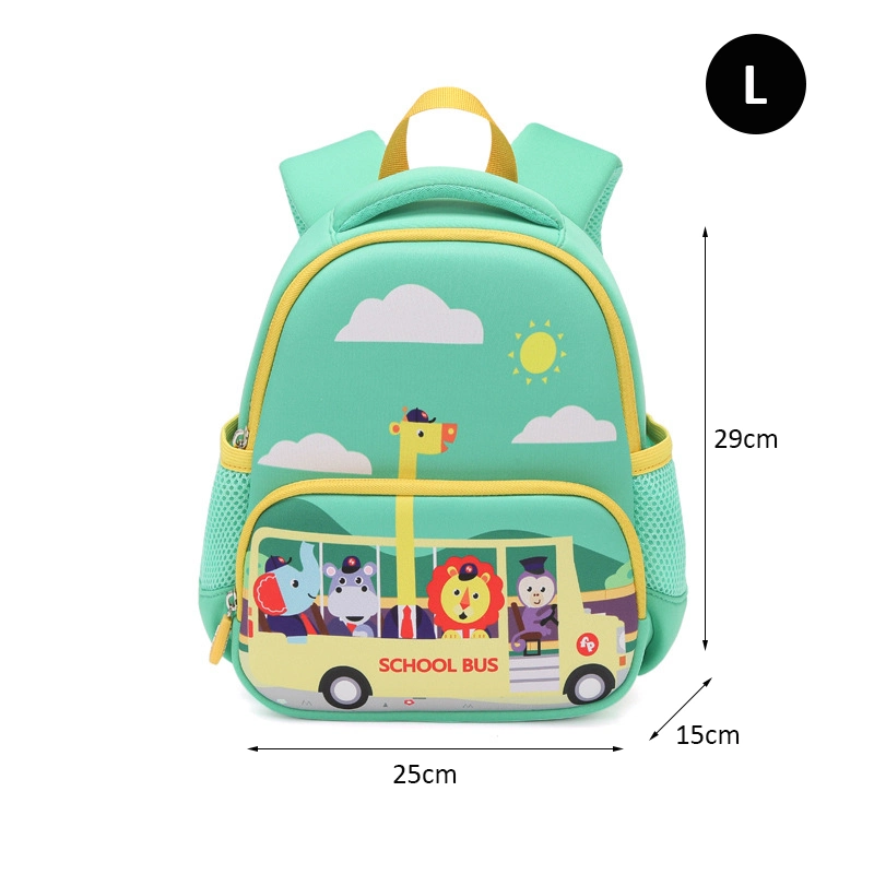 Children&prime; S Kindergarten Bookbag Fashion Bag Boys and Girls Car Toddler Small Backpack Super Cute Anti-Lost Schoolbag 1-3-5 Years Old Wholesale