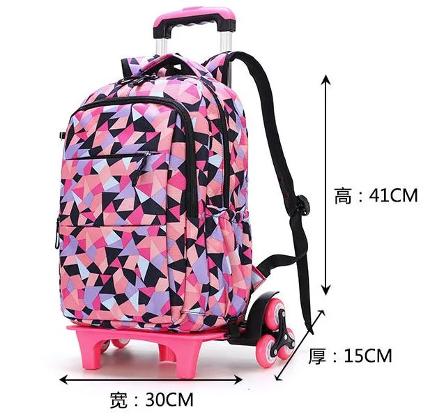 Wholesale Trolley Travel Backpack MD6132t with Acceptance of Custom Designs