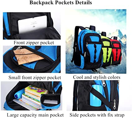 Customized Teens Travel Durable Laptop USB Bookbag Business College Daypack Students School Backpack