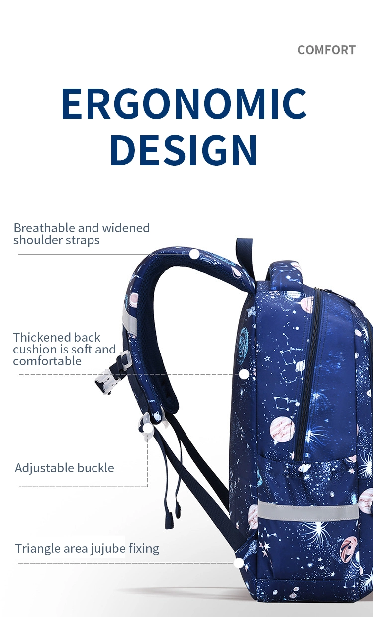 New Fashion Waterproof Comfortable and Lightweight Cute School Backpack for Kids and Teens