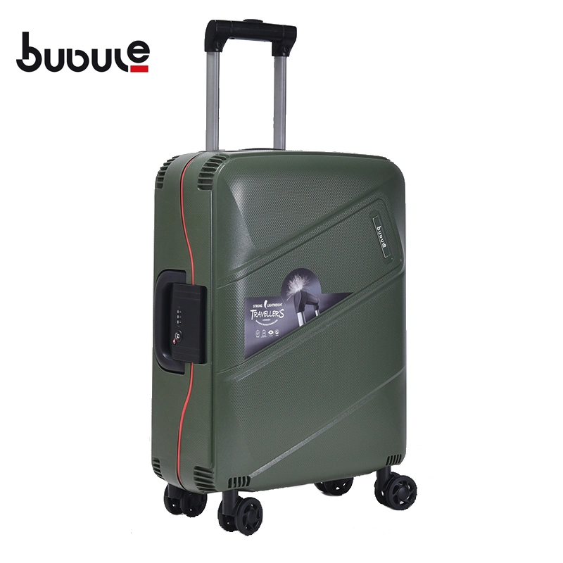 Bubule PP Plastic 24 Inch High End Hard Shell Carry on Luggage (FL)