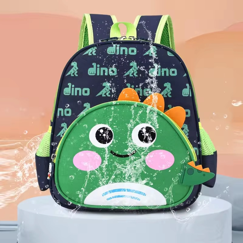 Kindergarten Boys and Girls Cartoon Nice Baby Dinosaur Backpack Bag New Girls Children Waterproof School Bags for Kids