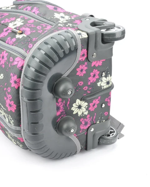 Floral Oxford Travel Sports Trolley Computer Laptop Bag Backpack