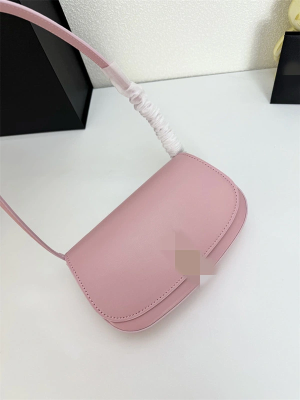 Girly Pink Leather Fashion Shoulder Underarm Bag