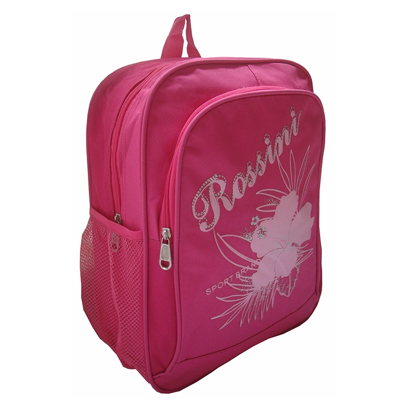 High Quality Pink Cute School Backpack Bag for Girls