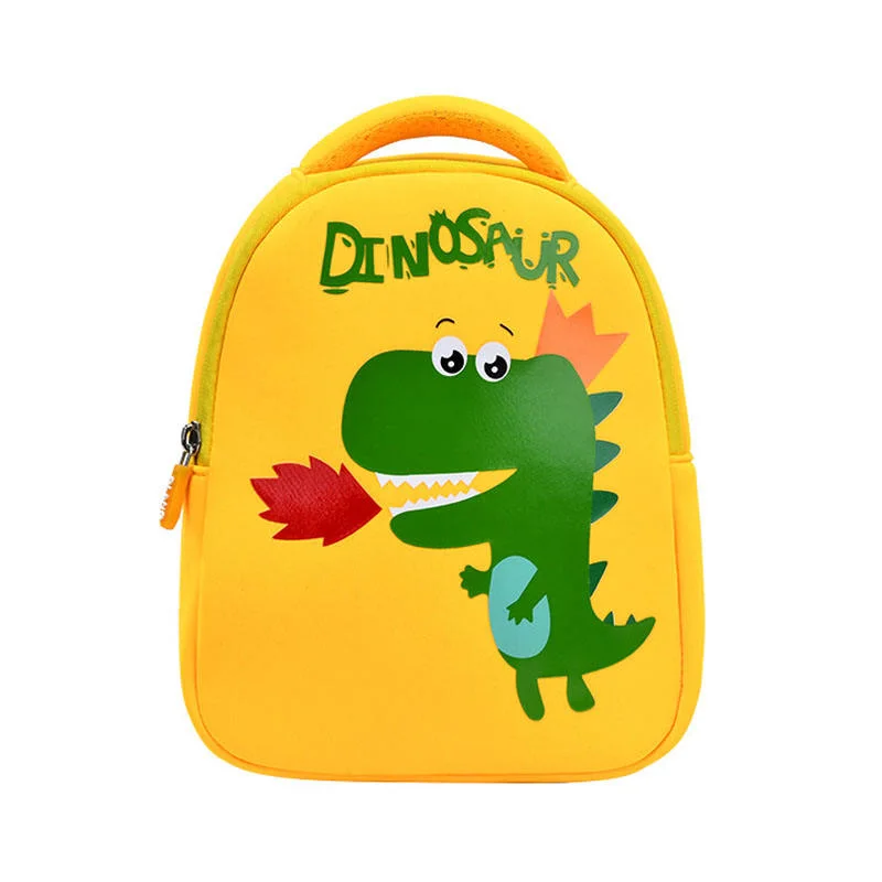 Popular Cartoon Cute Dinosaur Mochila School Bookbags Daily Kids Schoolbag