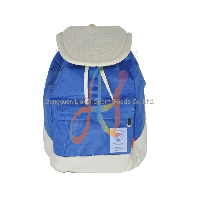 Custom Tyvek Eco-Friendly Backpack Cool Backpack/Travel Bag/Beach Bag/Washable Bag/Lightweight and Eco Friendly