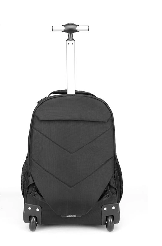 2023 Wholesale Backpack with Wheels Compartment Travelling Custom Waterproof Trolley Laptop Backpack