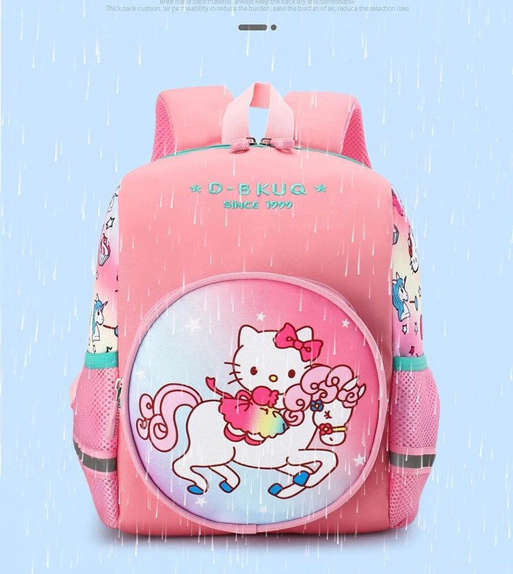 Kindergarten Boys and Girls Cartoon Backpack 2-5 Years Old Small and Medium Class Backpack