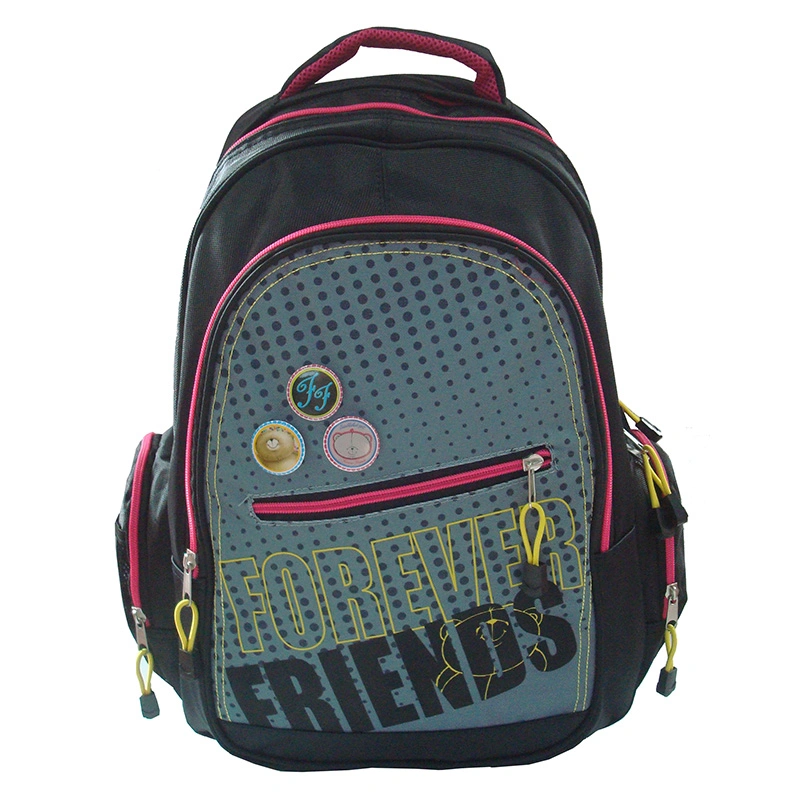 Casual Daypack Allover Printed School Trolley Book Bags for Girls