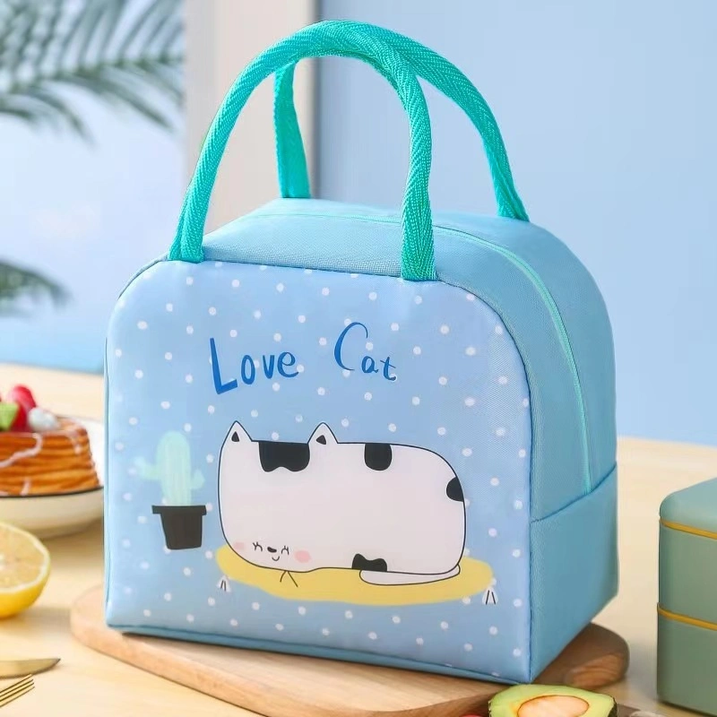 Aohea Insulated Lunch Bag for Kids Bento with Handle Lunch Bag Good Quality Leakproof Food Container Stainless Steel Bento Lunch Box Food Container