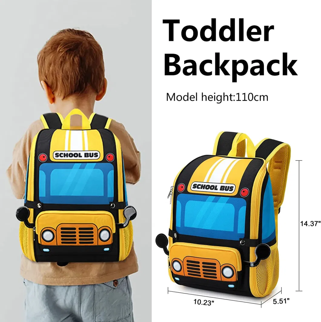 Kids Backpack Bag for Boys Girls Preschool Bookbags 3D Cartoon Toddler Bag