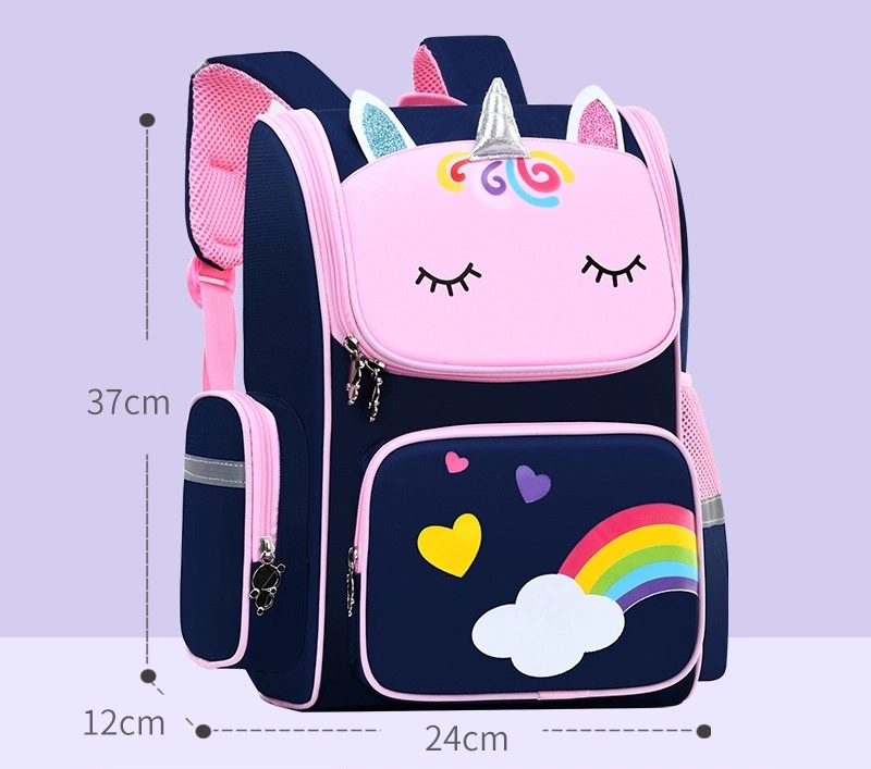 Customization Waterproof Child Kids School Bags Durable Boy Girl Unicorn School Bags