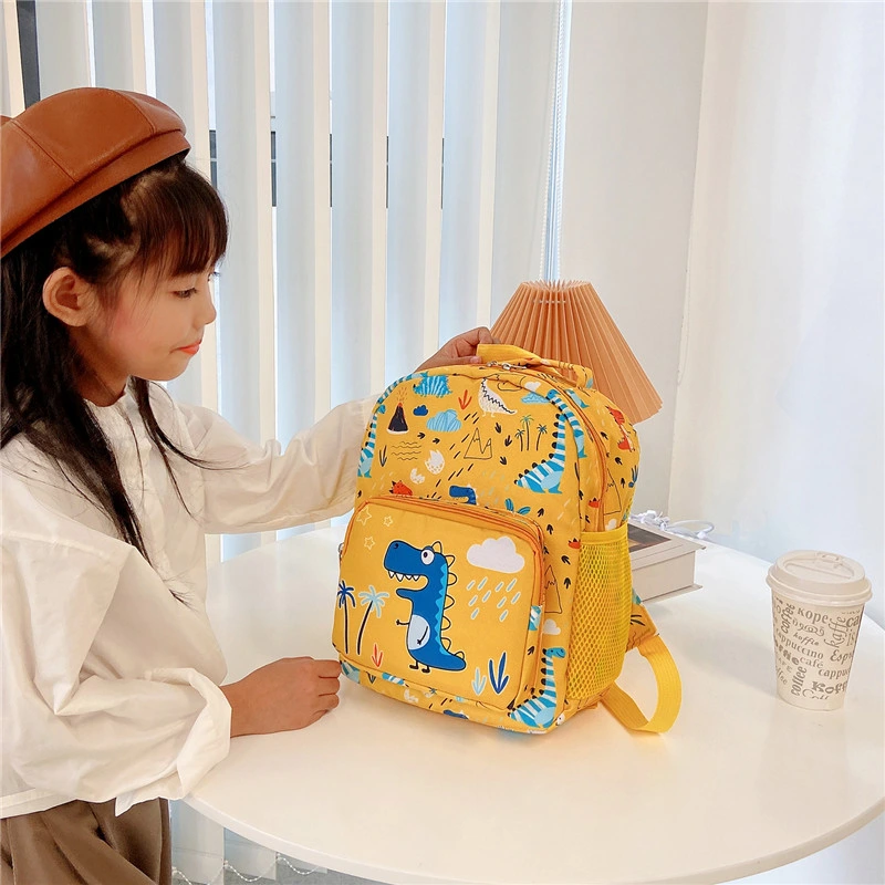 2022 Cartoon Children Schoolbag Cute Dinosaur Unicorn Backpack for Boys Girls Kids School Bags Kindergarten Preschool Baby Bag