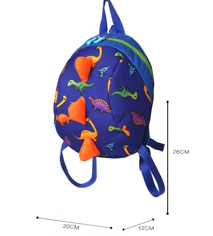 Children&prime;s Backpack Dinosaur Cartoon Kindergarten Backpackof Cute Baby Lost Book Backpack