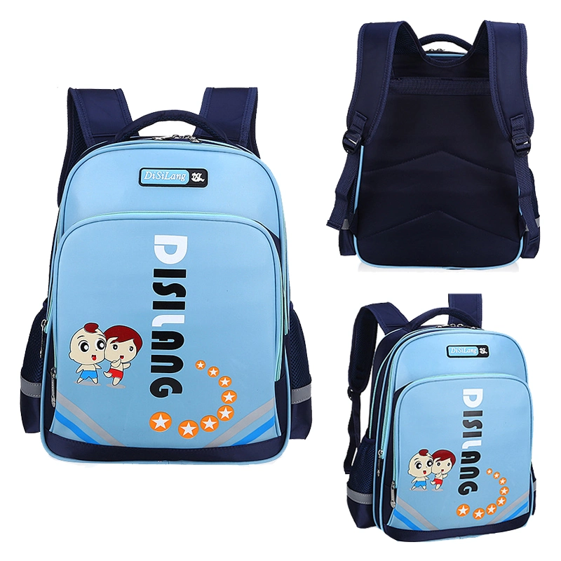 New Fashion Boy School Bag Cartoon Kids Book Bag Durable Polyester Bag