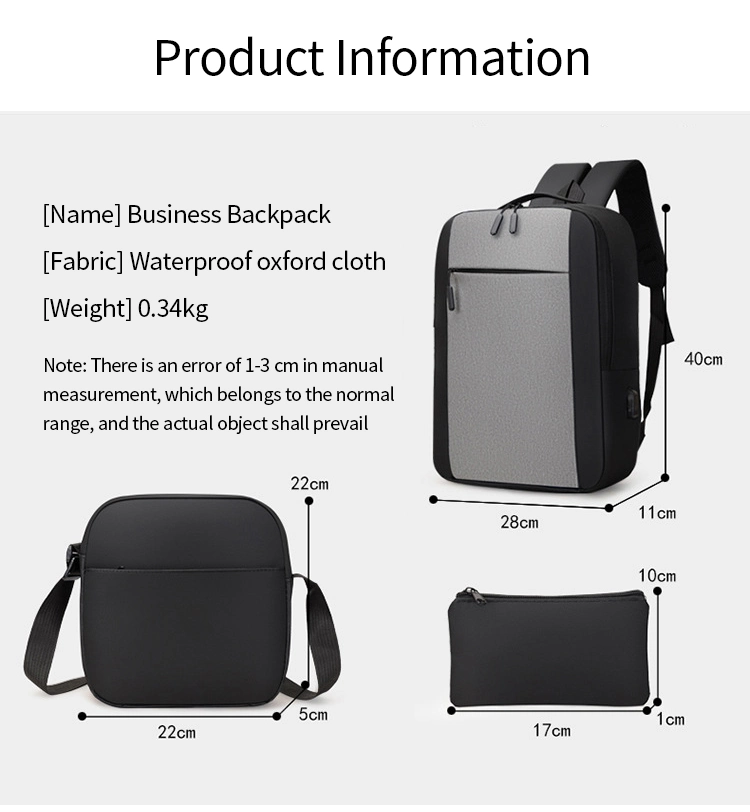 Fashion Youth Backpack Set Brand Design Oxford Top-Handle Lady Bag Female Large Capacity Women&prime;s Shoulder Bags Red Rucksack