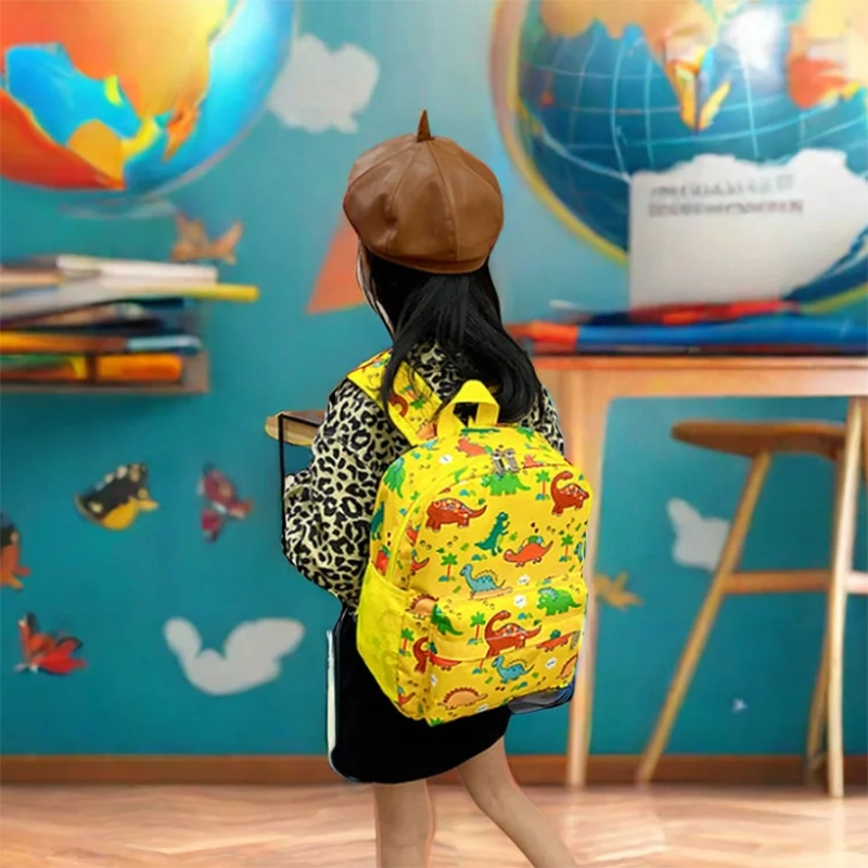 Factory Large Capacity Cute Cartoon School Backpack for Kindergarten Students Hand-Held Design