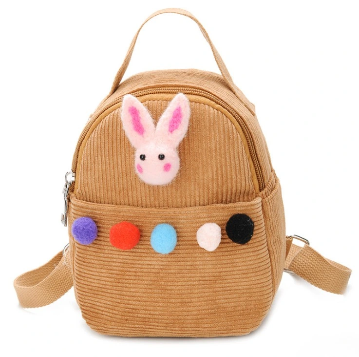 2021 Cute Children&prime;s Schoolbag Chick Embroidery Kids Toddler Backpack Small Backpack Trend Boys and Girls